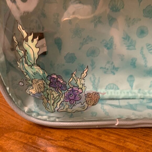 Disney Loungefly the Little Mermaid Travel Vanity Bag Pouch - Picture 2 of 11